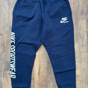 Nike Kids Navy Sportswear Joggers